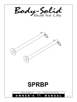 Body-Solid SPRBP Assembly Manual