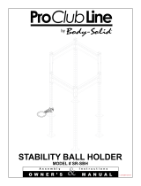 Body-Solid SR-HEXPROCLUB Assembly Manual