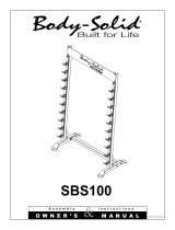 Body-Solid SBS100 Assembly Manual