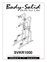 Body-Solid SVKR1000 Assembly Manual