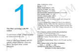 Xiaomi Mi Water Purifier Polypropylene Cotton Filter Cartridge №1 PP User manual