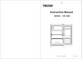 Tecno Tecno HR-128D - MiniJ Kokichi Mini Fridge User manual