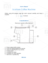 Xiaomi Scishare Capsule Coffee Machine User manual
