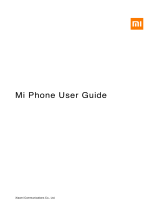 Xiaomi Redmi Note 2 User manual