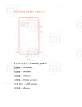 Xiaomi Redmi Note 5A User manual