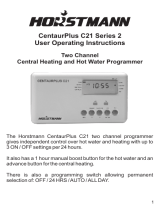 Horstmann CentaurPlus C21 Series 2 User guide