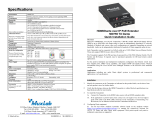 MuxLabHDMI/Dante over IP PoE Transmitter, UHD-4K