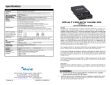 MuxLabHDMI over IP H.264/H.265 PoE Transmitter, 4K/60