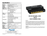 MuxLab12G-SDI 1x6 Splitter, 4K60