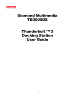Diamond Multimedia TB3000DS User manual