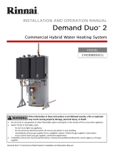 Rinnai CHS398100CUiN Operating instructions