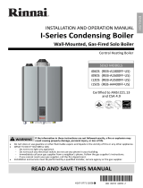 Rinnai REB-A2600FF-US Operating instructions