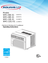 Soleus Air WM1-10E-01 User manual