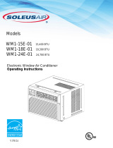 Soleus Air WM1-24E-01 User manual