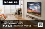 Sanus VLF525 Installation guide