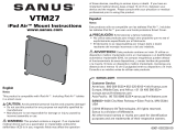 Sanus VTM27 Installation guide