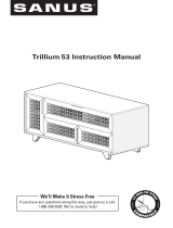 Sanus TRILLIUM53 Installation guide