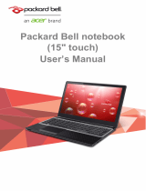 Packard Bell EN TE69CXP User manual