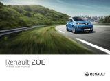 Renault Zoë User manual