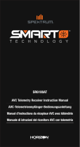 Spektrum SR6100AT 6 Channel AVC/Telemetry Surface Receiver User manual