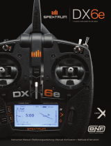 Spektrum DX6e 6CH Transmitter Only Owner's manual