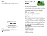 Vernier Circuit Board User manual