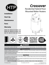 HTP Crossover Residential Floor Water Heater Installation guide