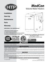 HTP Mod Con Volume Water Heater Installation guide