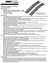 Ohio Steel 1084 Operating instructions