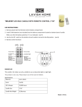 Lavish Home HW0200138 Operating instructions