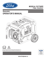 Ford FG7750PE User guide