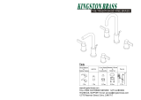 Kingston Brass HFSC8929NDL Installation guide