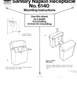 Rubbermaid Commercial Products GJO99706 Installation guide