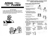 AquaPlumb 1554001 Installation guide