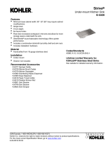 Kohler 5409-560-VS Specification