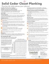 CedarSafe FL60/15N Installation guide