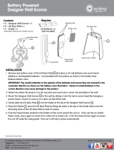 It's Exciting Lighting IEL-6400-TFBZ Installation guide