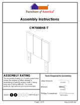 Furniture of America IDF-7008CL-HB-T Installation guide