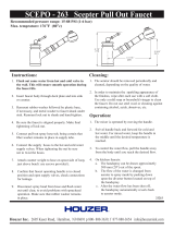 HOUZER SCEPO-263-AB Installation guide