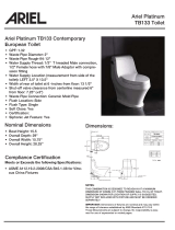 Ariel Platinum AP-TB133M Installation guide