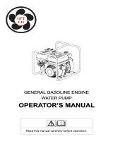 GOL Pumps HG15 Operating instructions