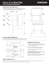 Samsung RF23M8090SG Dimensions Guide