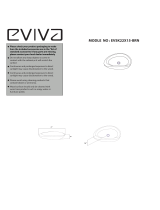 Eviva EVSK22X15-BRN-Stone User manual