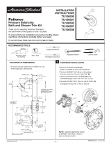 American Standard TU106508.002 Installation guide