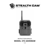 Stealth Cam STC-GX45NGW Operating instructions