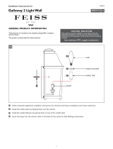 Feiss WB1813PN Installation guide