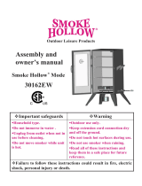 Smoke Hollow 30162EW Owner's manual