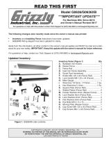 Grizzly Industrial G0636X User manual