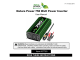 Nature Power 37750 User manual