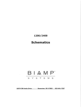 Biamp 1200-2400 User manual